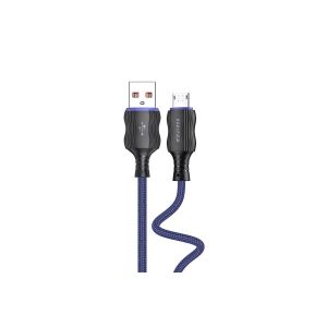 KAKUSIGA KSC-996 SHANCHUAN MICRO USB KÁBEL 3A 2 METRE MODRÁ 147174056 - Káble