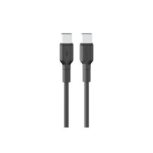 EARLDOM EC-198C-C KÁBEL USB TYPE-C / TYPE-C 1 METR ČIERNY 147174365 - Káble