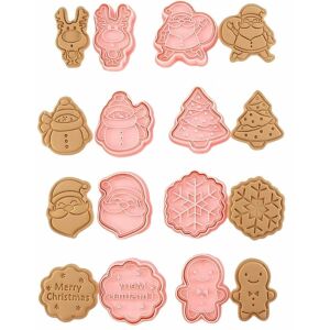 Karácsonyi sütikiszúrók bélyegzővel, 8 darab 147176381 - Sütemény kiszúró