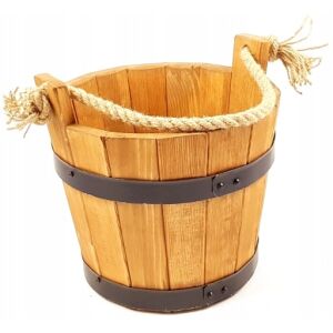 Fenyő vödör 22xH20, tölgyfa