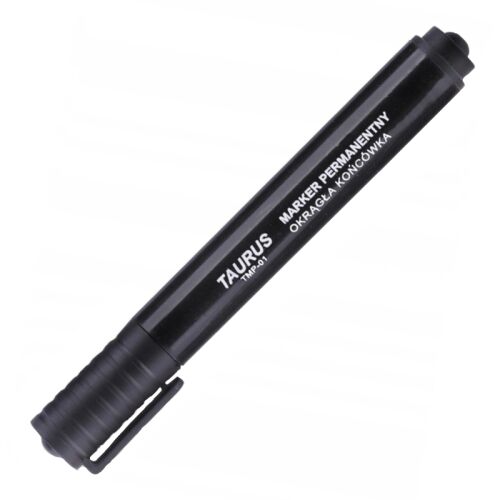 Marker Permanent Taurus Okrągły Czarny- TMP-01 147177158
