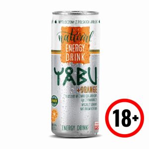 YABU Természetes Energiaital Narancs 250ml
