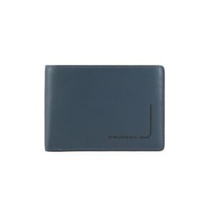 Piquadro, Collezione , Leather Wallet, Key holder, PU257PQJR, Blue, For Men