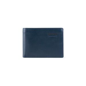 Piquadro, Obidos, Leather Wallet, Slim, PU4823W110R, Navy Blue, For Men
