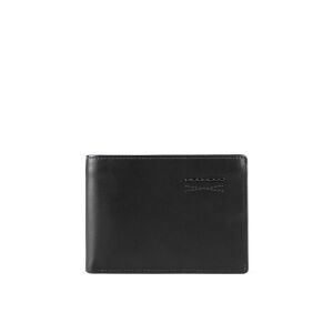 Piquadro, Obidos, Leather Wallet, Slim, PU257W110R-N, Black, For Men