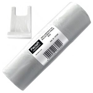 Műanyag zacskó tekercsben, 120 db.