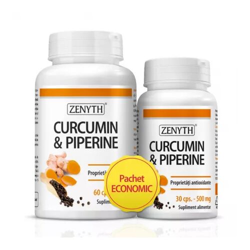 Kurkumin és piperin csomag, 60 + 30 kapszula 147180626