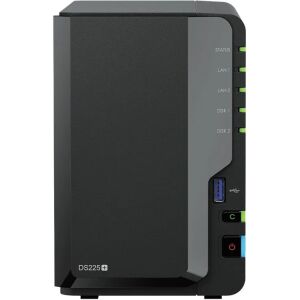 Synology NAS DS225+ 6GB 2-rekeszes NAS hálózati adattároló