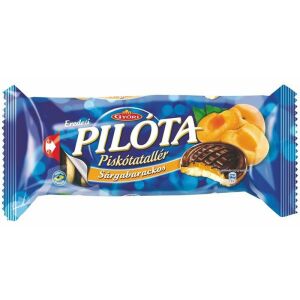 Piskótatallér, 147 g, GYŐRI "Pilóta", barack 147184259 - Keksz