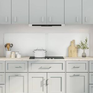 vidaXL Spate de bucătărie 2 pcs Transparent 90 x 50 cm 147191890 - Decorațiuni