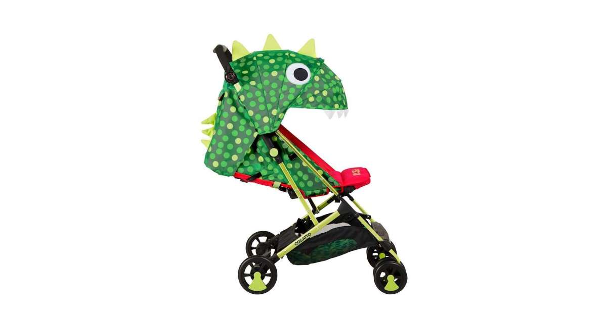 Cosatto Woosh sport Babakocsi Dino Mighty zold piros Pepita.hu