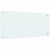 vidaXL Konyhai splashback 2 pcs Fehér 90 x 40 cm edzett üveg 147193211