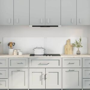 vidaXL Spate de bucătărie 2 pcs Transparent 100 x 40 cm 147193221 - Decorațiuni