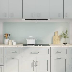 vidaXL Konyhai splashback 2 pcs Fehér 90 x 60 cm edzett üveg 147199199 - Lakberendezés