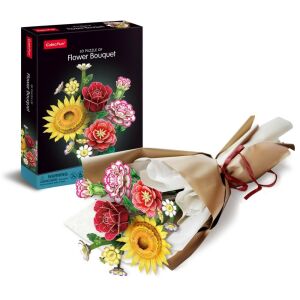 CubicFun 3D puzzle virágcsokor - Vegyes virágcsokor 147201588 - 3D puzzle