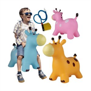 Gumi állat ugráló pumpával 1 db 147202762 - Ugráló labda / figura