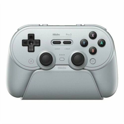 8BitDo Pro 3 Nintendo Switch / Switch 2 / PC / SteamOS / Mobil TMR Joystick szürke vezeték nélküli kontroller 147203514