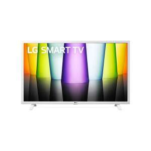 Front view of LG 32LQ63806LC 32-inch Full HD Smart TV in white - LG Television