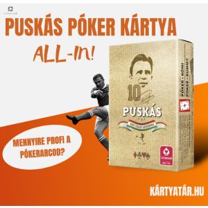 Puskás - Egy igazi legenda, póker kártya 147204593 - Kártya