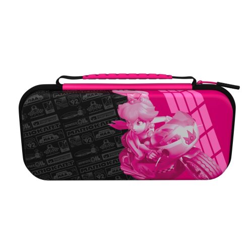 PDP Travel Case, Nintendo Switch/Lite/OLED, Grand Prix Peach, Glow in the Dark, Konzol védőtok 147206857
