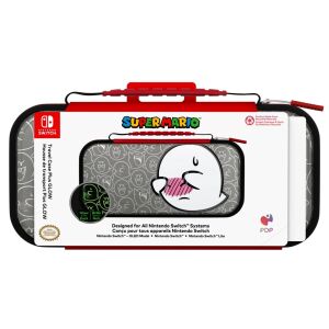 PDP Travel Case, Nintendo Switch/Lite/OLED, Super Mario: Boo-Hoo, Glow in the Dark, Konzol védőtok 147207293 - Játékkonzol táska