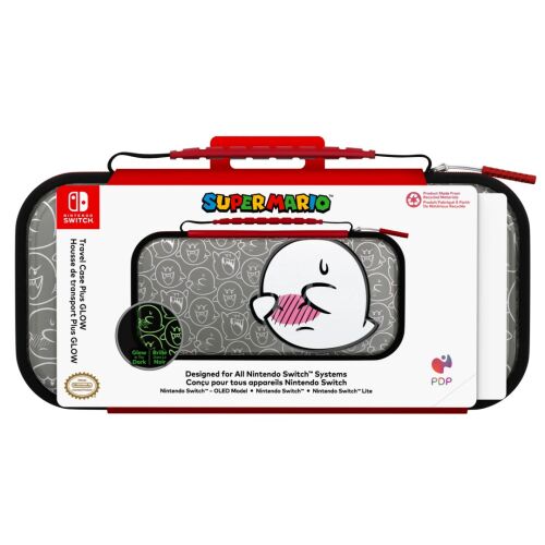 PDP Travel Case, Nintendo Switch/Lite/OLED, Super Mario: Boo-Hoo, Glow in the Dark, Konzol védőtok 147207293