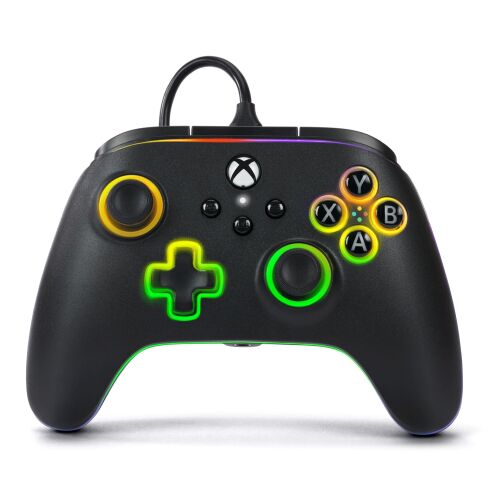 PowerA Advantage Lumectra Vezetékes Kontroller Xbox Series X|S, Xbox One és PC-hez RGB Világítással - Gaming