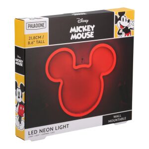 Paladone, Disney-Mickey Mouse, 23 cm, Neon, Fali, Dekorációs Lámpa 147207850 - Paladone