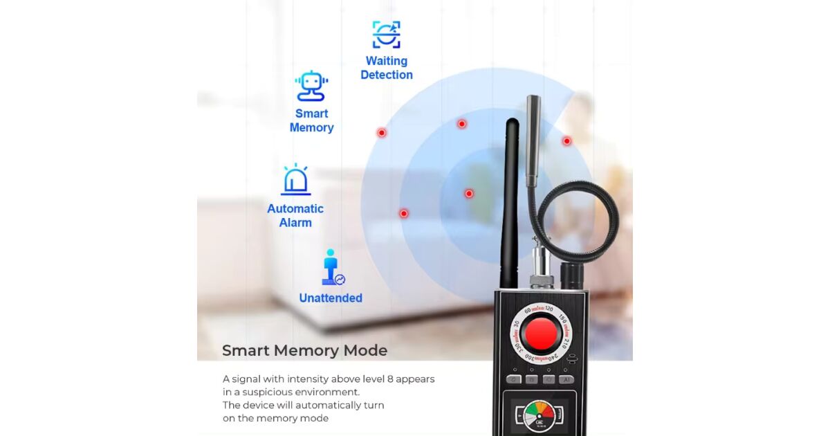 Detector de Aparate Spion Camere, Microfoane, Localizatoare GPS ...