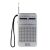 SAL RPC4 Silver Portable Pocket Radio