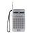 SAL RPC4 2 band FM-AM Pocket radio, Silver  100522751