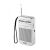 SAL RPC4 2 band FM-AM Pocket radio, Silver  100522751