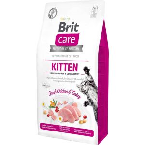 Brit Care Cat Grain Free Kitten Healthy Growth & Development - sucha karma bezzbożowa dla kociąt - 7 kg 147211296 - Karma dla kotów