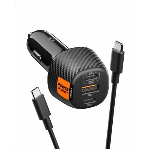Spigen Essential 113W Autó töltő EV1133, fekete 147211888