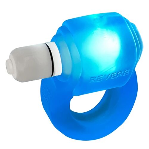 Oxballs Glowdick Penisring mit Vibration, LED, blau 147211964