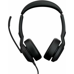 Jabra Evolve2 50 Fülhallgató készlet Vezetékes Fejhallgató Iroda/telefonközpont USB Type-C / USB Type-A Fekete