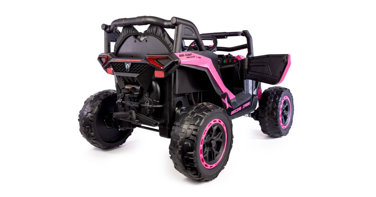 Autko na akumulator Buggy Racing Speed 22 różowe | 4x4 | 12V10Ah | 180W ...