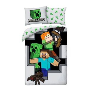 Set dormitor pentru copii Minecraft 946BL 147226544 - Lenjerie de pat