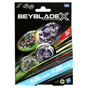 Beyblade X Pack Duo Yell Kong 3-60Gb és Helm Knight 5-80T