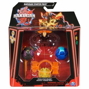 Bakugan Kezdőcsomag Bruiser Mantid Titán Trox