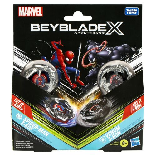 Beyblade X Marvel szett Duo Pókember 3-60F és Venom 3-80N 147227824