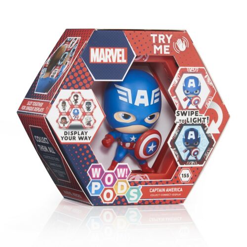 Marvel WOW! Podok Amerika Kapitány gyűjthető figura a csomagolásban - Mesehős figura