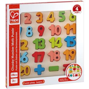 Hape Chunky Math Puzzle 147227968 - Puzzle & Kirakó