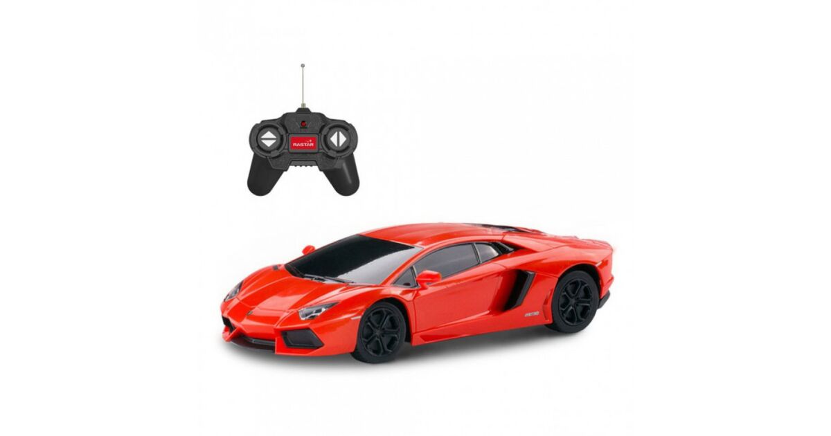 Piros Lamborghini Aventador távirányítós autó 1:24 méretarány | Pepita.hu