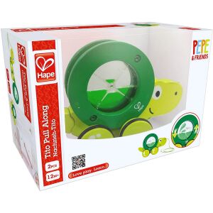 Hape Walking Frog - Tito 147228002 - Tolható, húzható játék