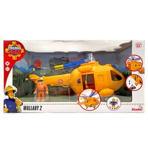 Sam tűzoltó, a Wallaby helikopter Tom figurával