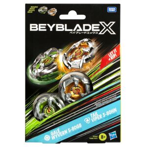 Beyblade X Duo Pack Tail Viper 3-80Hn és Gale Wyvern 5-80Gb