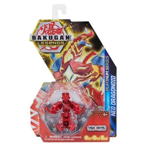 Bakugan Legends S5 Platinum Neo Dragonoid akciófigura csomagolásban - Mesehős figura