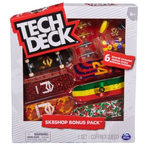 Tech Deck 6 darabos fogólap kiegészítő csomag Sk8Mafia