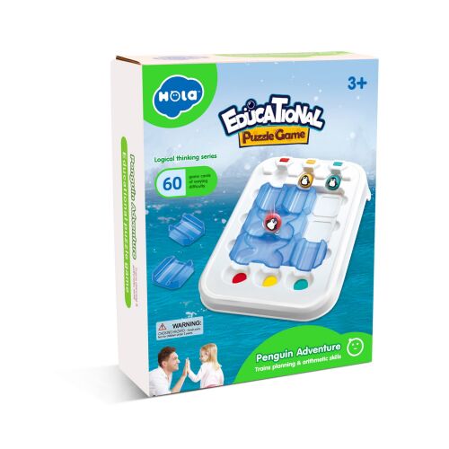 Hola Pingvin Kaland Oktatójáték gyerekeknek 3 éves kortól - Puzzle és kirakó